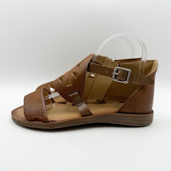 Miz Mooz Womens Frida Sandals EU 39 US 8.5-9 Brown Brandy Leather NIB - Picture 8 of 14